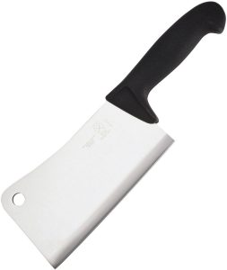 Mercer BPX Kitchen Cleaver 7" Stainless Steel Black Handle