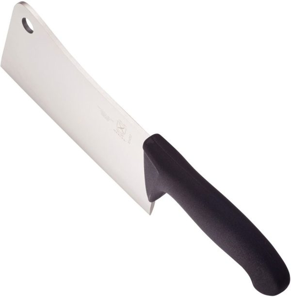 Mercer BPX Kitchen Cleaver 7" Stainless Steel Black Handle