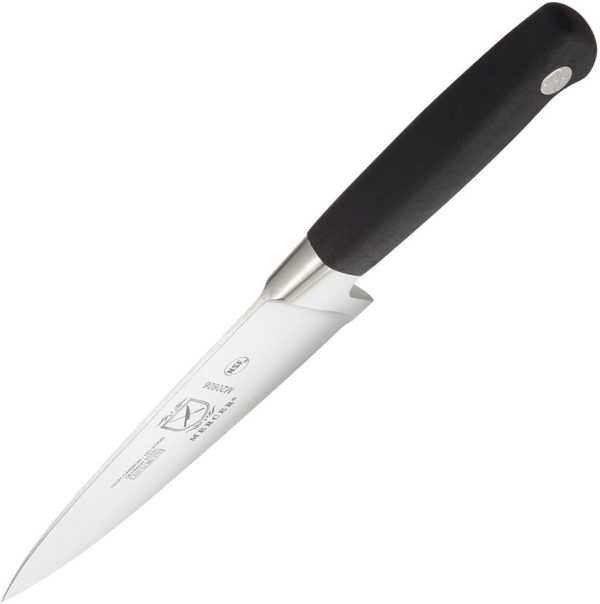 Mercer Genesis Chef's 6" Satin Stainless Steel Fixed Blade Knife