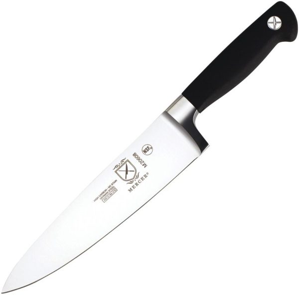 Mercer Genesis Chef's 8" Satin Stainless Steel Kitchen Knife