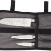 Mercer Genesis Starter Set 4PC Santoku Knife Roll Stainless