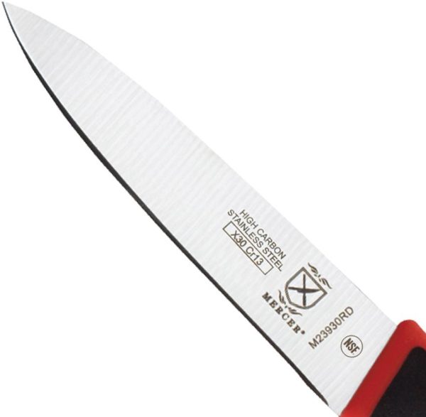 Mercer Millennia Paring Black and Red Handle