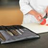 Mercer Knife Roll 7 Pocket Black Shoulder Strap Chef Storage