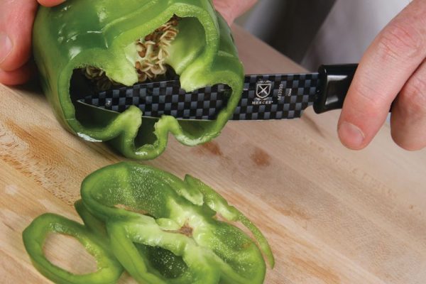 Mercer Non-Stick Paring Knife 4 inch - Black Handle