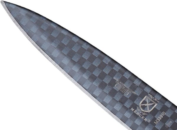 Mercer Non-Stick Paring Knife 4 inch - Black Handle