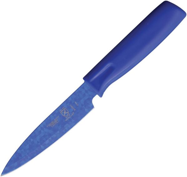 Mercer Non-Stick Paring Knife 4 inch - Blue Handle
