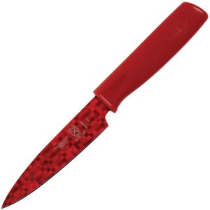 Mercer Non-Stick Paring Knife 4 inch - Red Handle