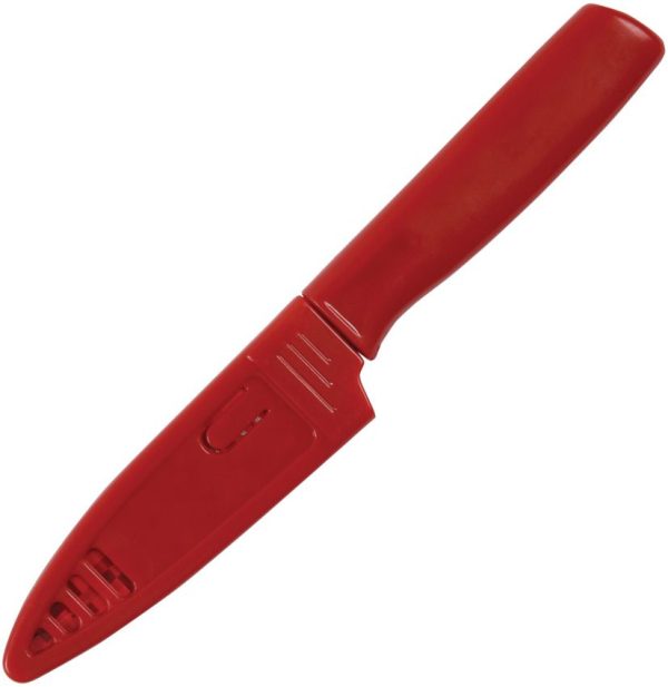 Mercer Non-Stick Paring Knife 4 inch - Red Handle