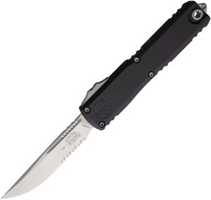 Microtech Auto Ultratech Gen III Stonewash Serrated M390 OTF