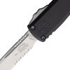 Microtech Auto Ultratech Gen III Stonewash Serrated M390 OTF
