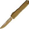 Microtech Auto Ultratech Gen III ZBP OTF - Tan Cerakote