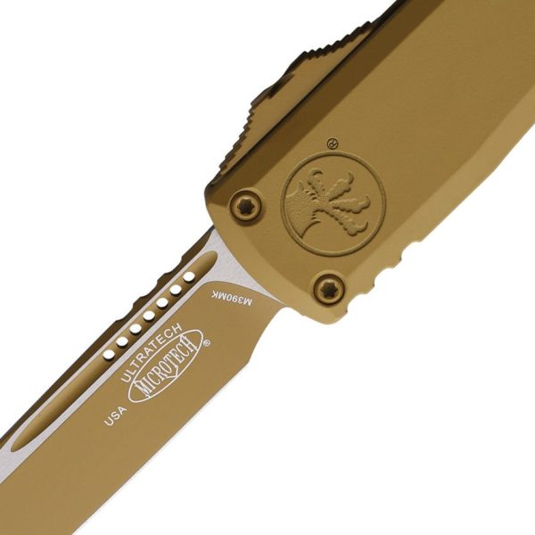Microtech Auto Ultratech Gen III ZBP OTF - Tan Cerakote