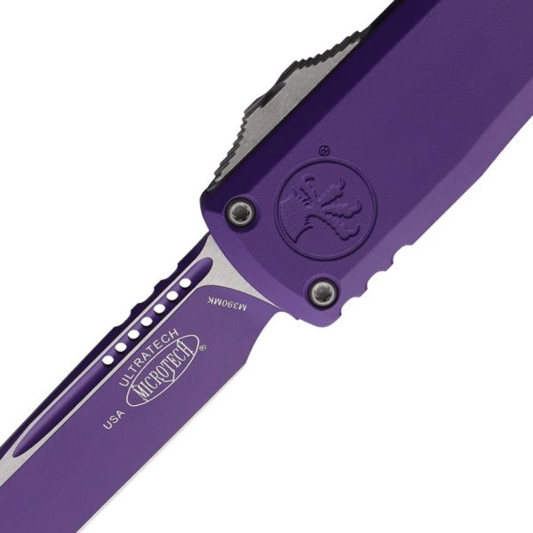 Microtech Auto Ultratech Gen III ZBP OTF - Purple Cerakote