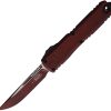 Microtech Ultratech Gen III ZBP Auto OTF - Weathered Crimson