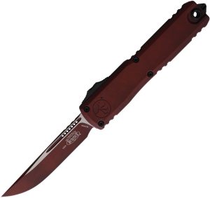 Microtech Ultratech Gen III ZBP Auto OTF - Weathered Crimson