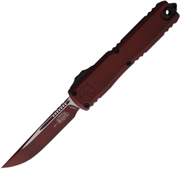 Microtech Ultratech Gen III ZBP Auto OTF - Weathered Crimson