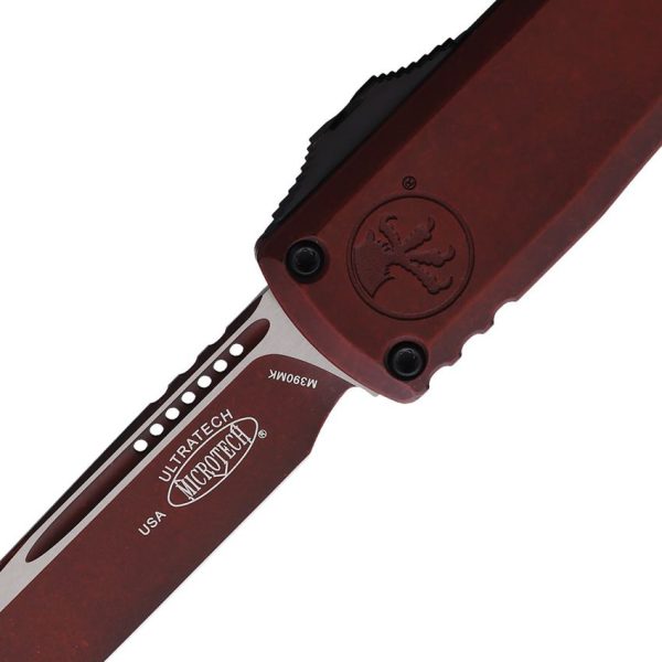 Microtech Ultratech Gen III ZBP Auto OTF - Weathered Crimson