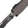 Microtech Ultratech Gen III Serrated Auto - Gray Handle