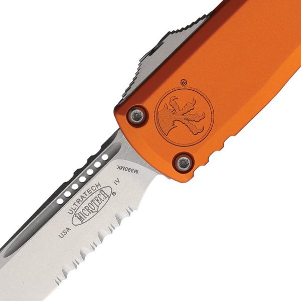 Microtech Ultratech S/E Gen IV Stonewash OTF - Orange