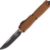 Microtech Auto Ultratech S/E Gen IV OTF - Brown Handle