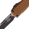 Microtech Auto Ultratech S/E Gen IV OTF - Brown Handle