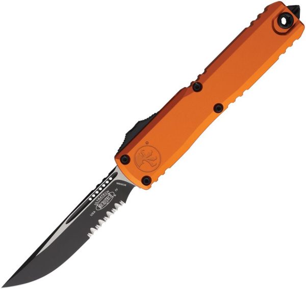 Microtech Ultratech S/E Gen IV Orange Serrated Automatic OTF