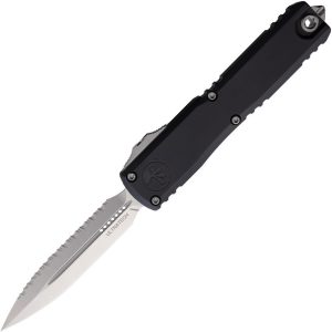 Microtech Auto Ultratech Gen III ZBP - Stonewash Black