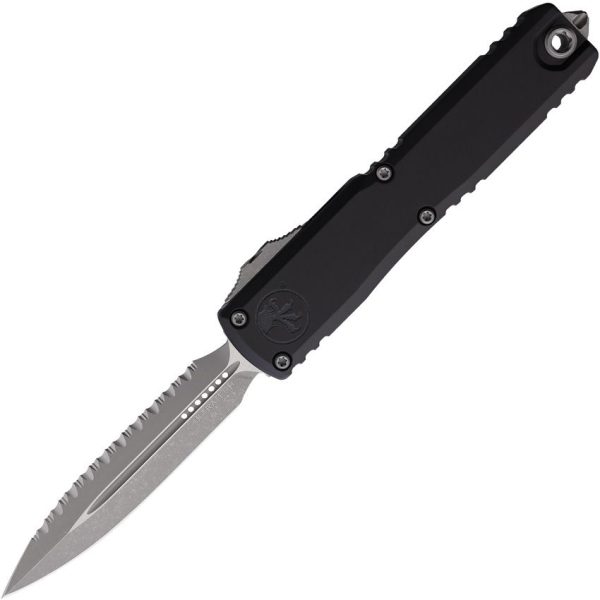 Microtech Auto Ultratech Gen III ZBP - Apocalyptic Black