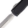 Microtech Auto Ultratech Gen III ZBP - Stonewash Black