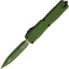 Microtech Auto Ultratech Gen III ZBP - Green Cerakote