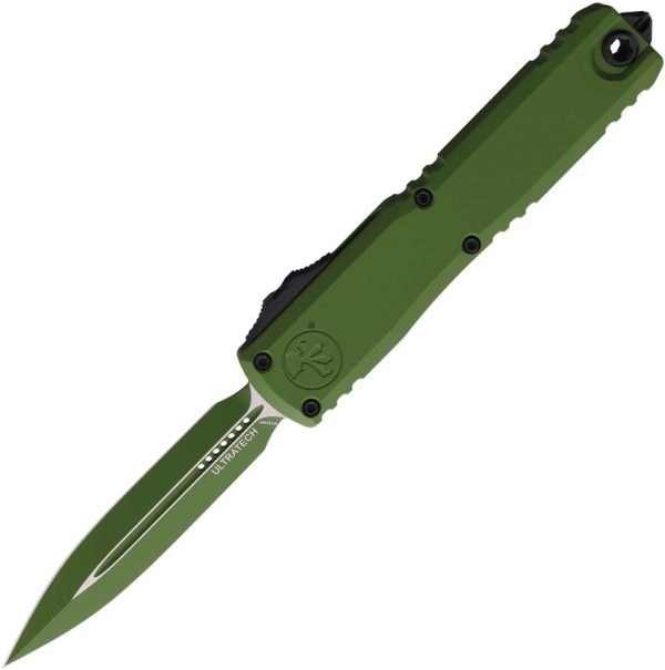 Microtech Auto Ultratech Gen III ZBP - Green Cerakote
