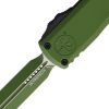 Microtech Auto Ultratech Gen III ZBP - Green Cerakote