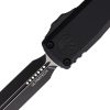 Microtech Auto Ultratech Gen III ZBP - Two-Tone Black