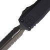 Microtech Ultratech Gen III Auto OTF - Black DLC Serrated
