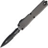 Microtech Ultratech Gen III Auto OTF - Gray Handle Serrated