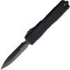 Microtech Ultratech Gen III Auto OTF - Black DLC Full Serrated