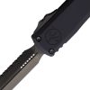 Microtech Ultratech Gen III Auto OTF - Black DLC Full Serrated