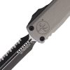 Microtech Ultratech Gen III Auto OTF - Gray Full Serrated