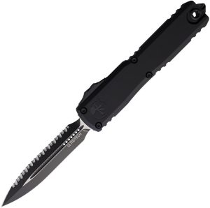Microtech Ultratech Gen III Auto OTF - Black Full Serrated