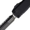Microtech Ultratech Gen III Auto OTF - Black Full Serrated