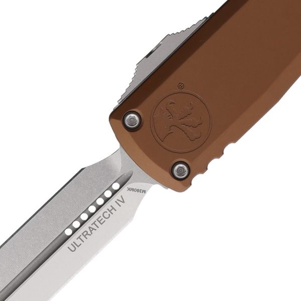 Microtech Ultratech Gen IV D/E OTF Auto - Brown Aluminum