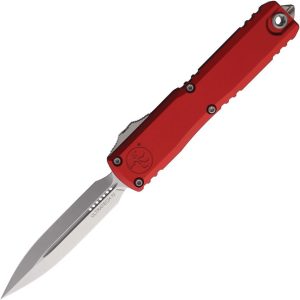 Microtech Ultratech Gen IV D/E OTF Auto - Red Aluminum