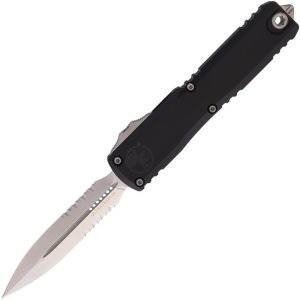 Microtech Auto Ultratech Gen IV OTF Black Serrated