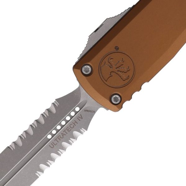 Microtech Auto Ultratech Gen IV Brown Apocalyptic