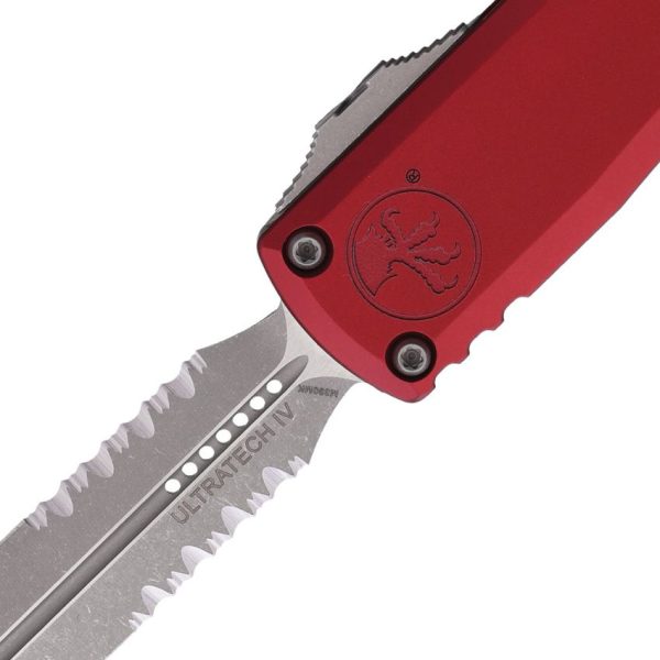 Microtech Auto Ultratech Gen IV Merlot Apocalyptic