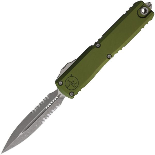Microtech Auto Ultratech Gen IV OD Green Apocalyptic