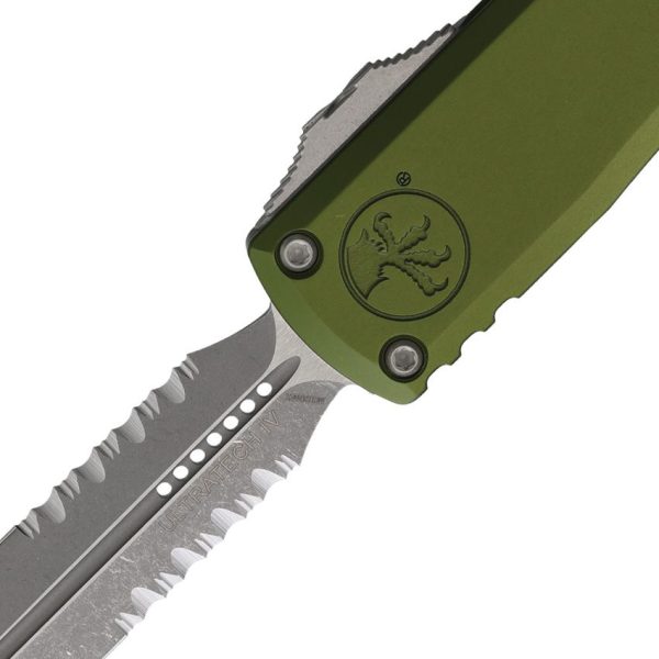 Microtech Auto Ultratech Gen IV OD Green Apocalyptic