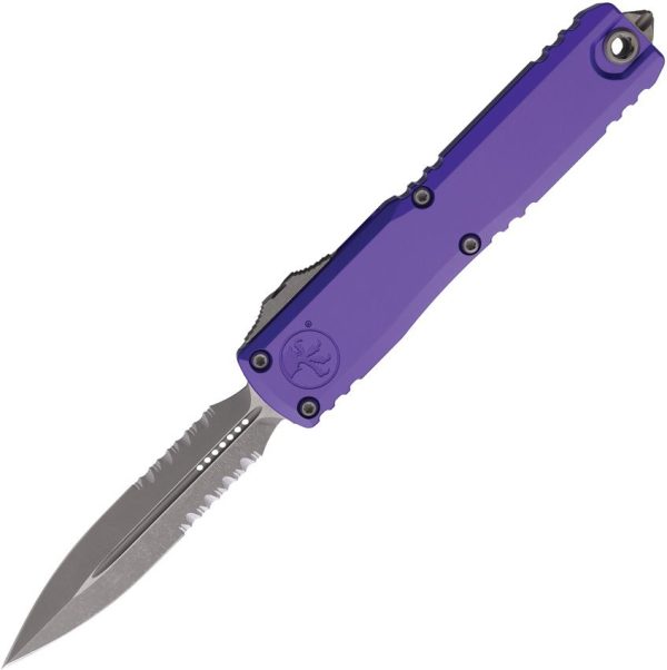 Microtech Auto Ultratech Gen IV Purple Apocalyptic