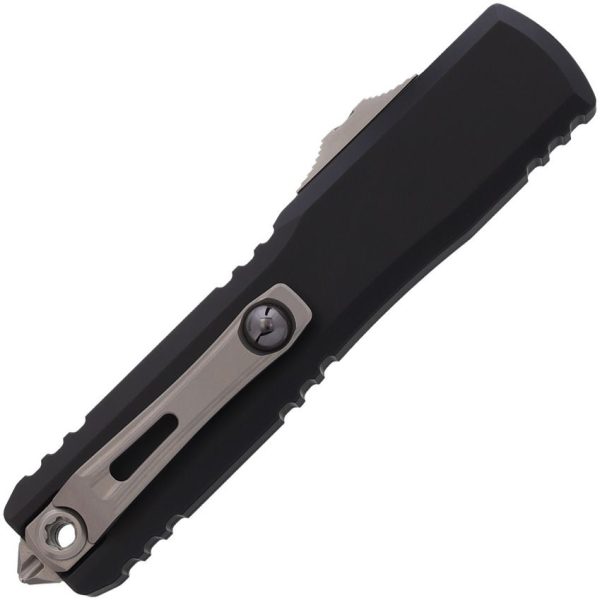 Microtech Auto Ultratech Gen IV OTF Black Serrated