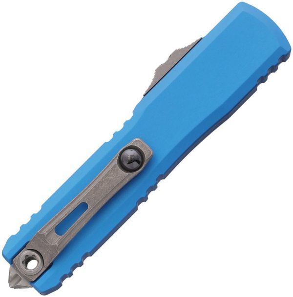 Microtech Auto Ultratech Gen IV D/E OTF - Blue Apocalyptic